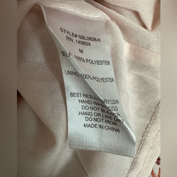 SAGE THE LABEL Faux Wrap Floral Mini Skirt size Medium. New without tag - Picture 7 of 7